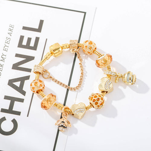 Bienen-Armband in Goldoptik | Soléa Jewelry