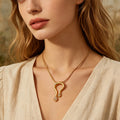 Fairy Clavicle Necklace — Delicate U-Shape | Solea Jewelry