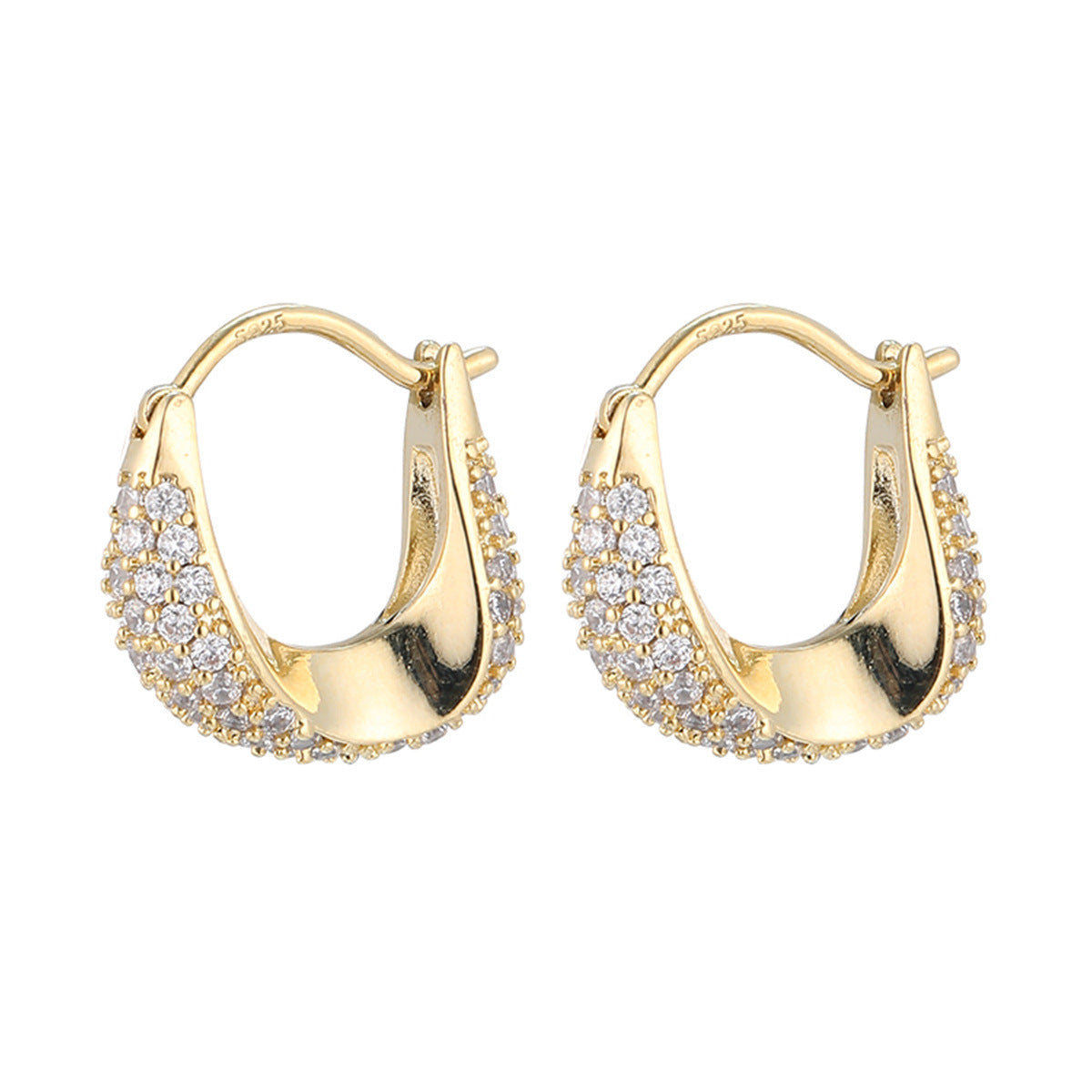925 Silber Zirkonia Ohrringe – Premium-Qualität | Solea Jewelry