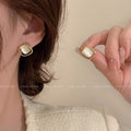 Bow Huggie Earrings with Zirconia — Sweet & Sparkling | Solea Jewelry