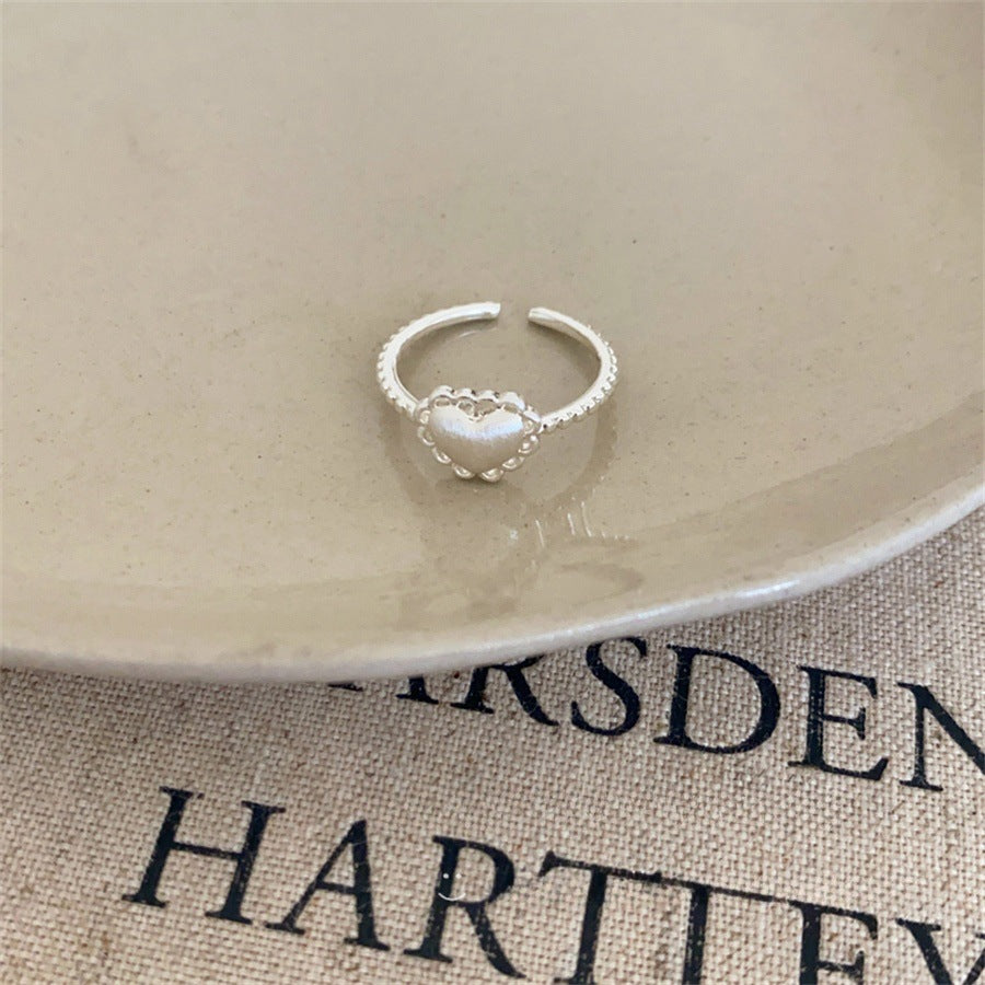 Sculpted Silver Finger Ring — Niche Aesthetic Luxury | Solea Jewelry