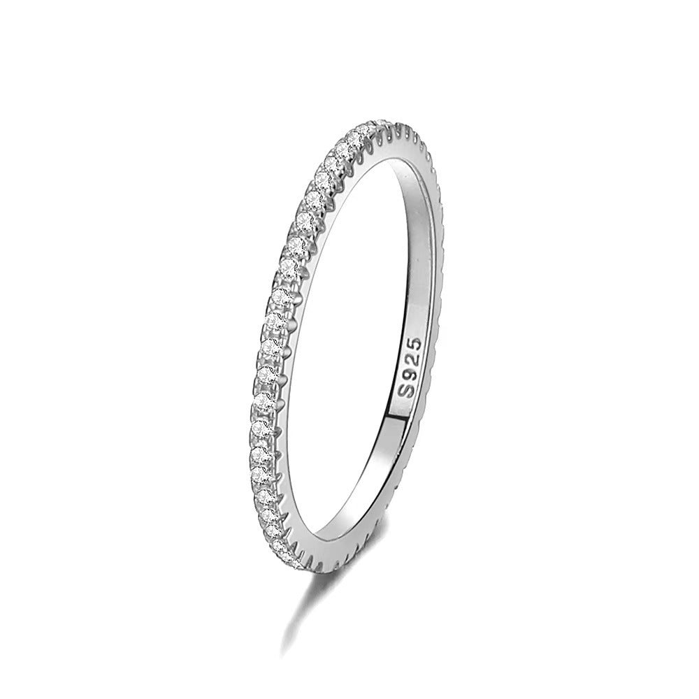 Eternity Ring S925 Sterling Silber mit Zirkonia | Soléa Jewelry