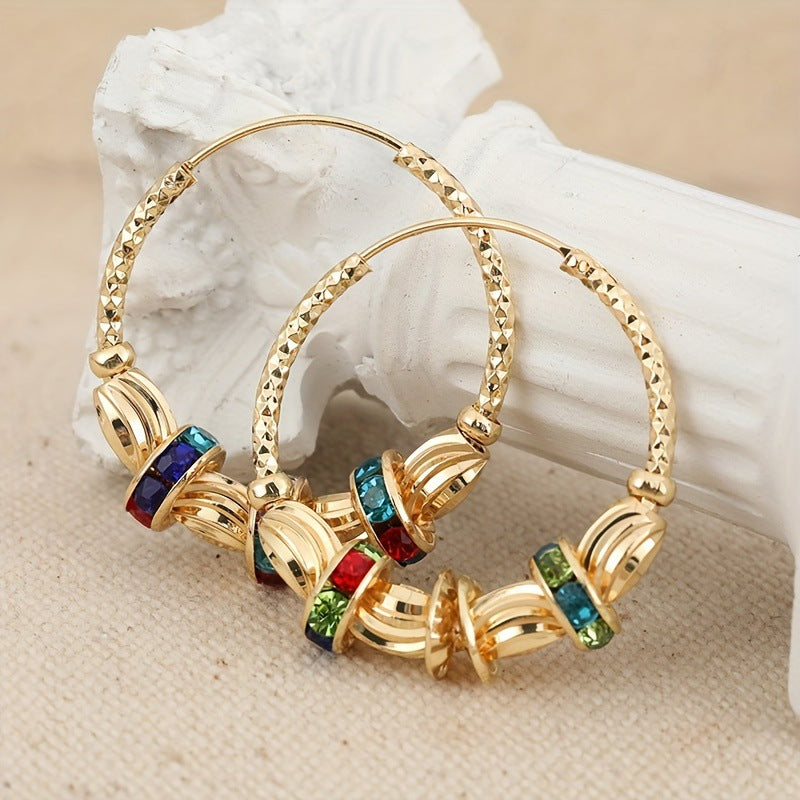 Classic Crystal Stud Earrings: Timeless Elegance