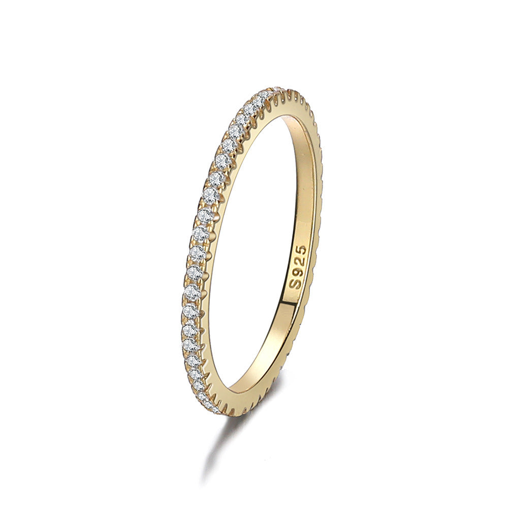 Eternity Ring S925 Sterling Silber mit Zirkonia | Soléa Jewelry